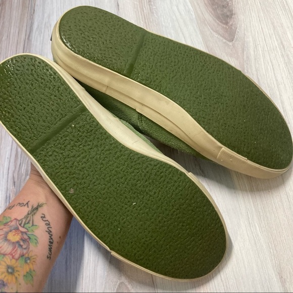 Keds textured Suede Green Sneakers size 8 1/2 - Picture 7 of 9